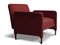 Red Carson Lounge Chair by Collector 1