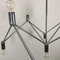 German Chandelier Light Structure with 9 Burning Points from Kinkeldey, 1960s, Image 4