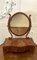 Miroir de Coiffeuse Victorien Antique en Bois de Satin Peint 1