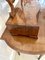 Espejo de tocador victoriano antiguo de madera satinada, Imagen 5