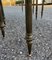 Mid-Century Marble and Brass Stacking tables, Set of 4 6