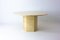 Blonde Travertine Dining Table, Italy, 1970s 5