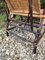 Long 20th Century Chair with Wicker Footrest, Image 10