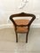Antike viktorianische Esszimmerstühle aus geschnitztem Nussholz, 4er Set 5