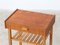 Swedish Teak & Oak Bedside Tables, Set of 2 5