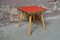 Table ou Table de Chevet Rouge, 1950s 3