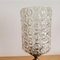 Ornate Silver Brass & Cut Glass Torch Bedside Lamps, 1950s, Set of 2 7