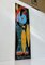 Italian Ceramic Wall Plaque of African Water Woman, 1970s 2