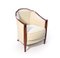 Art Deco Cream Beech Armchair, 1925, Image 3