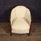 Art Deco Cream Beech Armchair, 1925, Image 8