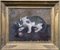Frode Kierulf, Dänische Impressionistische Malerei, Katze, 1916, Öl auf Leinwand, Gerahmt 1