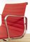 Chaise Pivotante Rouge par Charles & Ray Eames 4