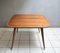 Vintage Table with Brass Feet and Edging, 1950s, Image 1