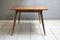 Vintage Table with Brass Feet and Edging, 1950s, Image 2