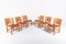 Vintage Architectural Danish Chairs, Set of 6 1