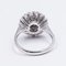 18k White Gold Dome Ring with Diamonds, Image 4