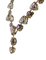 14 Karat Rose Gold & Silver Amethysts Diamonds Necklace 3