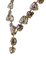Collar de diamantes de amatistas de plata y oro rosa de 14 quilates, Imagen 3