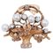 18 Karat Rose Gold Pearls & Diamonds Brooch 1