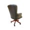 Green Chesterfield Director's Desk Chair, Image 4