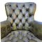 Green Chesterfield Director's Desk Chair 6