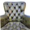 Green Chesterfield Director's Desk Chair, Image 6
