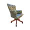 Green Chesterfield Director's Desk Chair 2