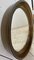Vintage Round Smoked Acrylic Wall Mirror, France, 1970s 3