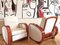 Large Art Deco Convertible Armchairs, Set of 2, Image 16
