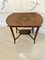 Antique Edwardian Mahogany Side Table, Image 1