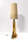 Honey Yellow Murano Glass Table Lamp Attributed to Gino Cenedese, Italy 5