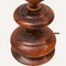Brazilian Root Wood Turned Large Table Lamps, 1960s, Set of 2, Image 3