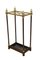 Victorian Ebonised Umbrella Stand in Brass 3