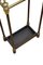 Victorian Ebonised Umbrella Stand in Brass 6