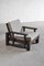 Konstruktivistische Sessel aus Bouclé & Solid Wengé, 1960er, 2er Set 7