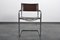 S34 Stühle aus dunkelbraunem Sattelleder von Mart Stam, 2er Set 10
