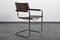 S34 Chairs in Dark Brown Saddle Leather by Mart Stam, Set of 2 13