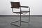 S34 Chairs in Dark Brown Saddle Leather by Mart Stam, Set of 2, Image 13