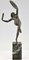 Sculpture Art Déco d'une Danseuse de Poignard Nue par Pierre Le Faguays, 1930s 3