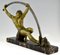 Art Deco Sculpture of Athletic Man from Chiparus, 1930s 2