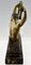 Art Deco Skulptur eines Athletischen Mannes von Chiparus, 1930er 4
