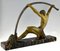 Art Deco Skulptur eines Athletischen Mannes von Chiparus, 1930er 3