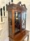 Antique Victorian Mahogany Inlaid Display Cabinet by Edwards & Roberts, London, Image 6
