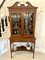 Antique Victorian Mahogany Inlaid Display Cabinet by Edwards & Roberts, London 8