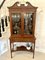 Antique Victorian Mahogany Inlaid Display Cabinet by Edwards & Roberts, London, Image 8