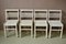 French Reconstruction Chairs by René Gabriel, Set of 4 3