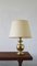 Vintage Brass Table Lamp 3