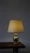 Lampada da tavolo vintage in ottone, Immagine 4