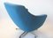 Vintage Czechoslovakian Lounge Chair in Blue by UP Závody Rousínov, 1960s 10