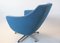 Fauteuil Vintage Bleu par UP Závody Rousínov, 1960s 3